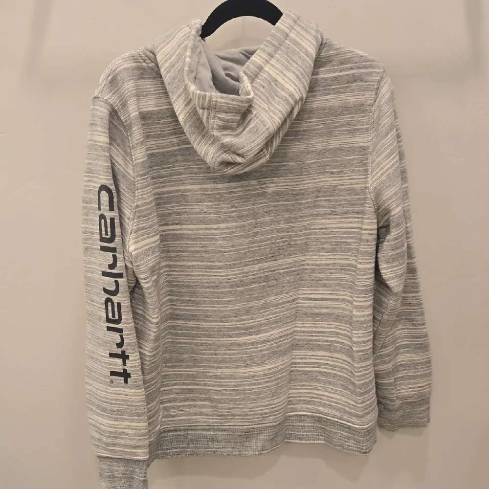 Carhartt Heathered Gray Hoodie - Picture 6 of 10